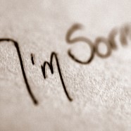 Apologize