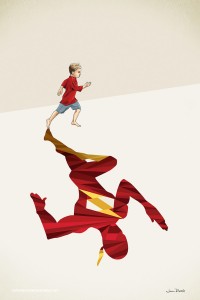 Children-Cast-Superhero-Shadows-In-These-Awesome-Posters-3