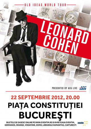 Poster_LeonardCohen bucuresti
