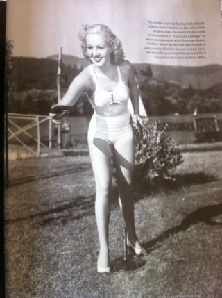 betty grable in malibu
