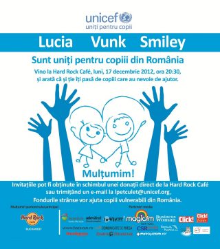Concert UNICEF Hard Rock Cafe