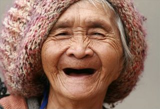 happy old people