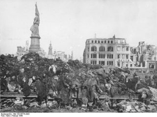 Dresden, Tote nach Bombenangriff