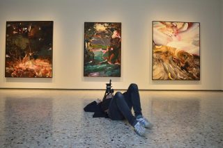 Adrian Ghenie Darwin's Room foto Sabina Dragomir