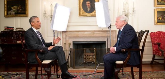 Barack Obama Sir David Attenborough