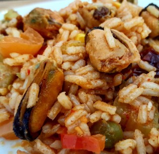 scoici cu orez si legume