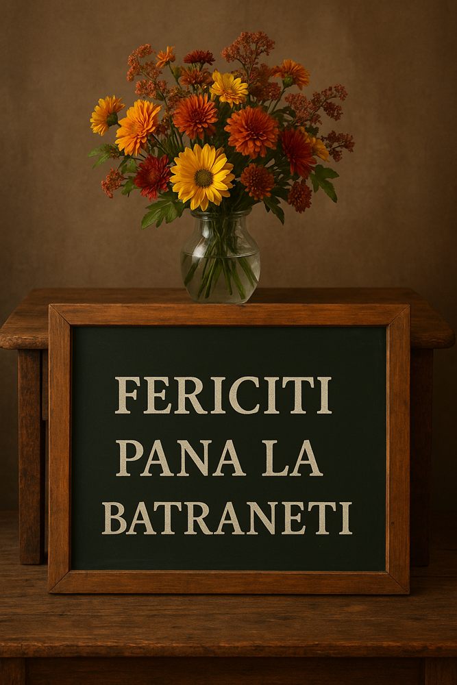 fericiti pana la adanci batraneti