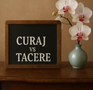 curaj vs tacere bun